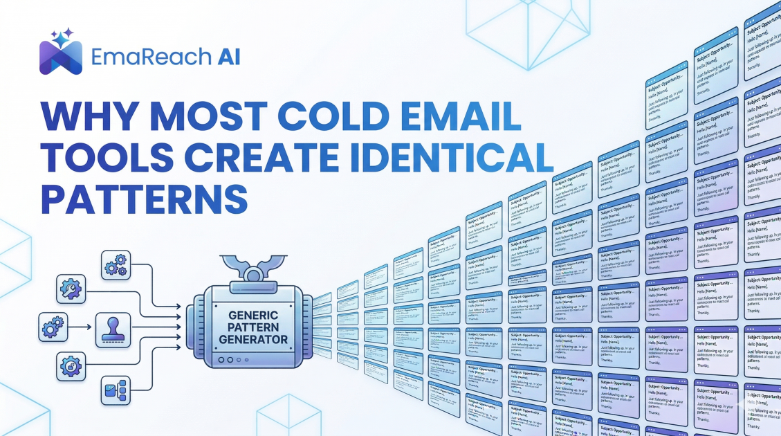 Why Most Cold Email Tools Create Identical Patterns