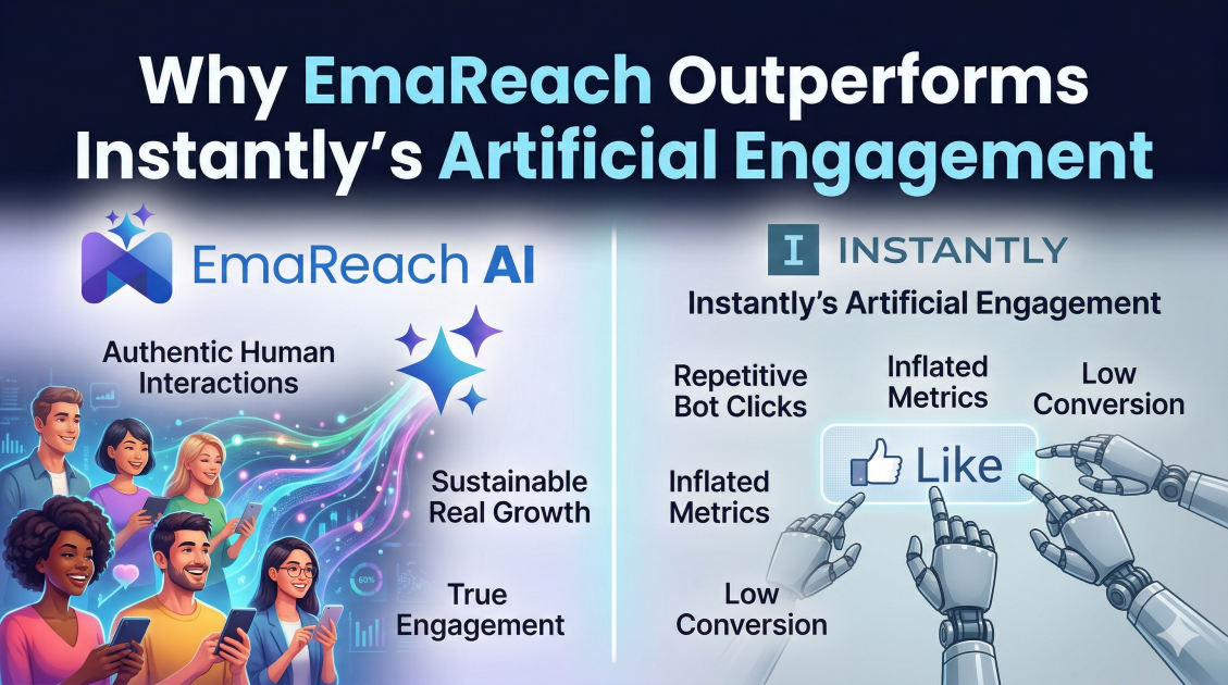 Why Emareach Outperforms Instantly’s Artificial Engagement