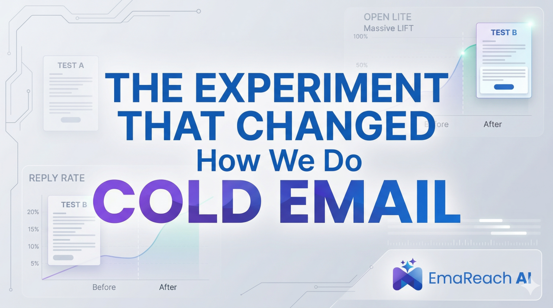 The Experiment That Changed How We Do Cold Email