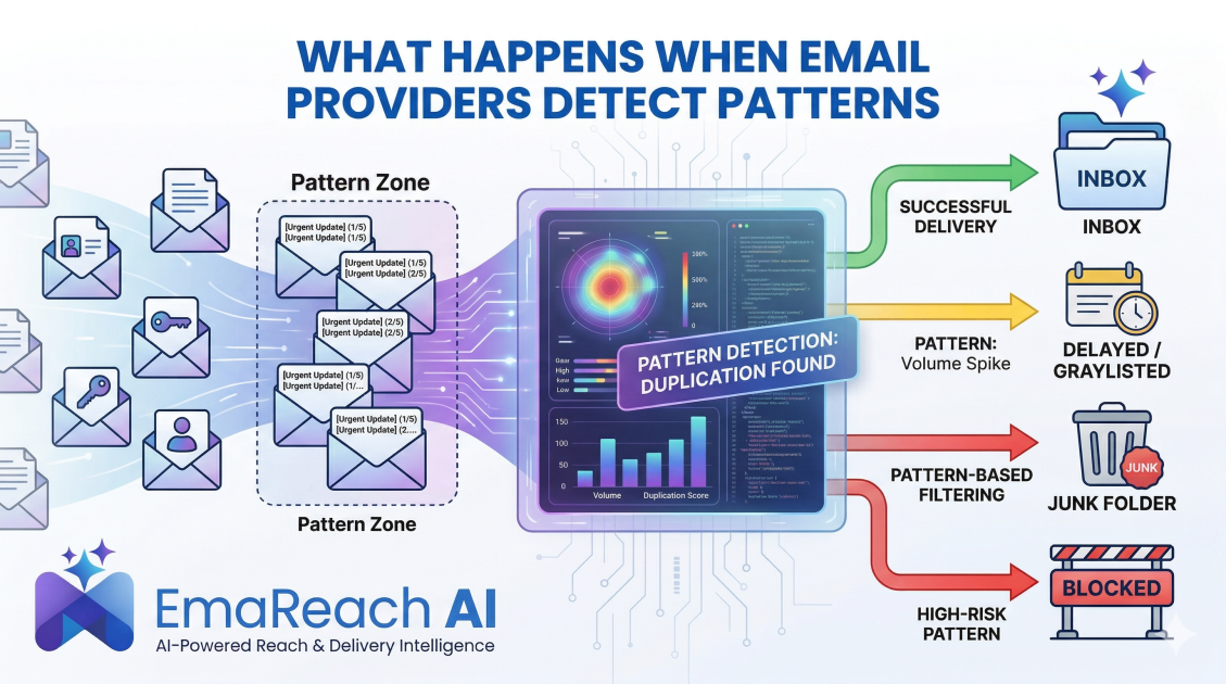 What Happens When Email Providers Detect Patterns