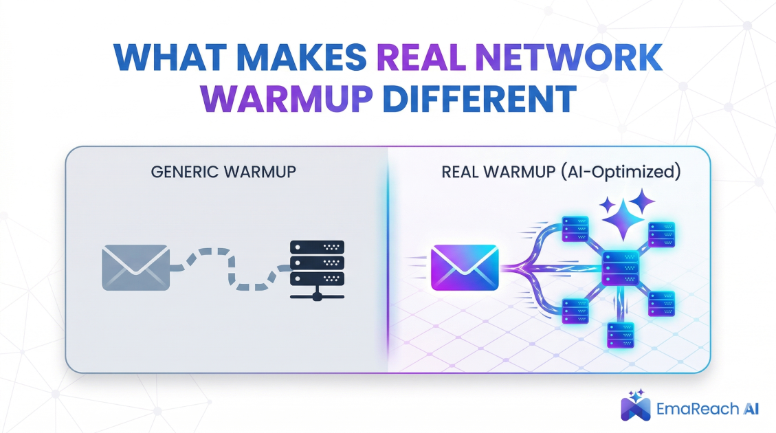 What Makes Real Network Warmup Different