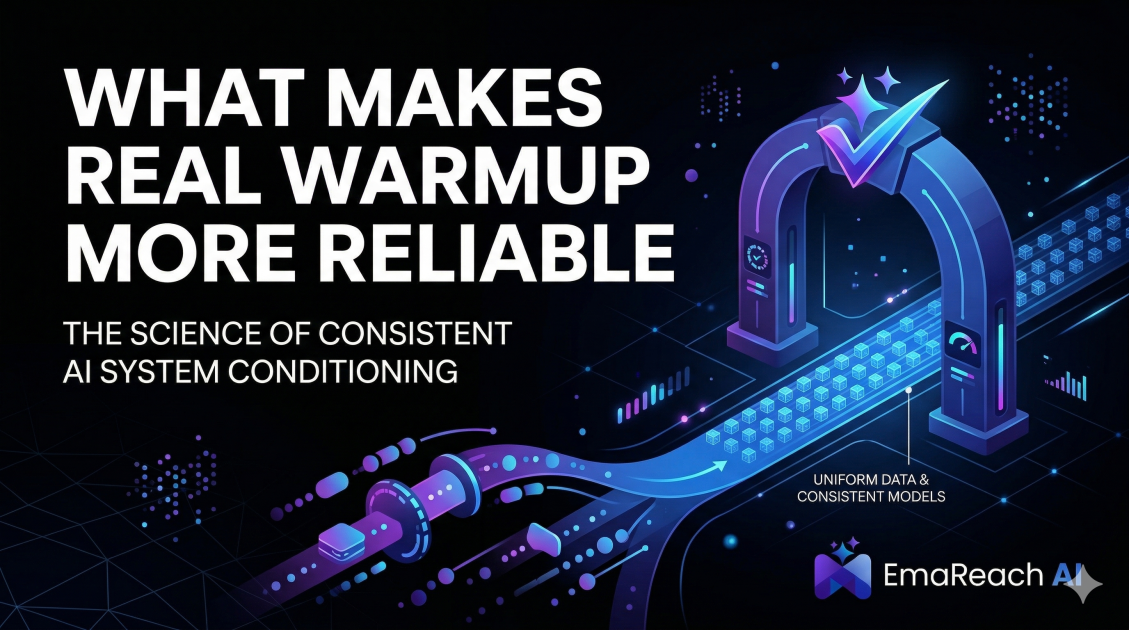 What Makes Real Warmup More Reliable