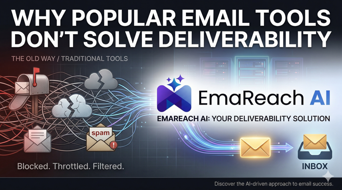 Why Popular Email Tools Don’t Solve Deliverability