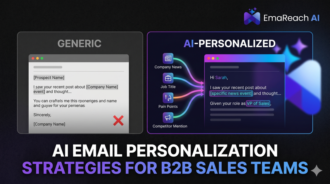 AI Email Personalization Strategies for B2B Sales Teams