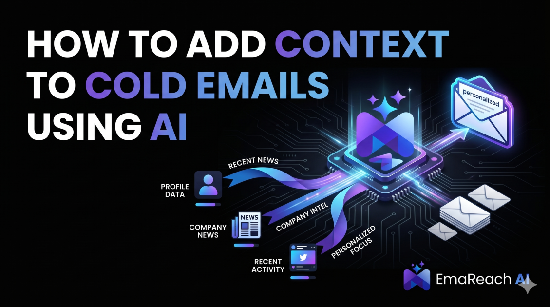 How to Add Context to Cold Emails Using AI
