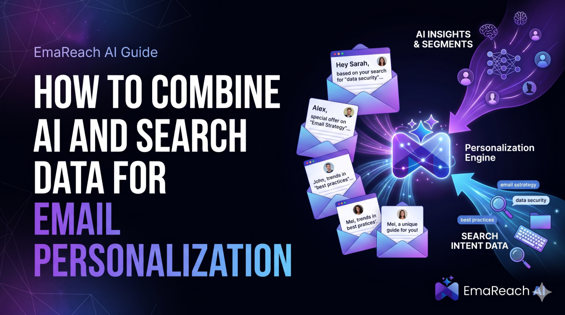 How to Combine AI and Search Data for Email Personalization