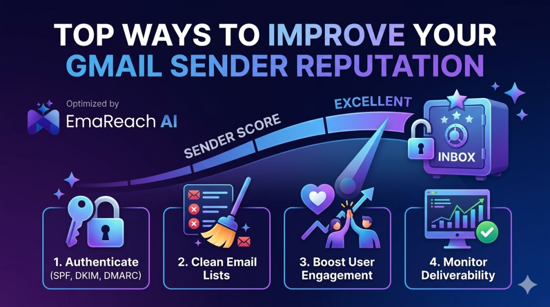 Top Ways to Improve Your Gmail Sender Reputation