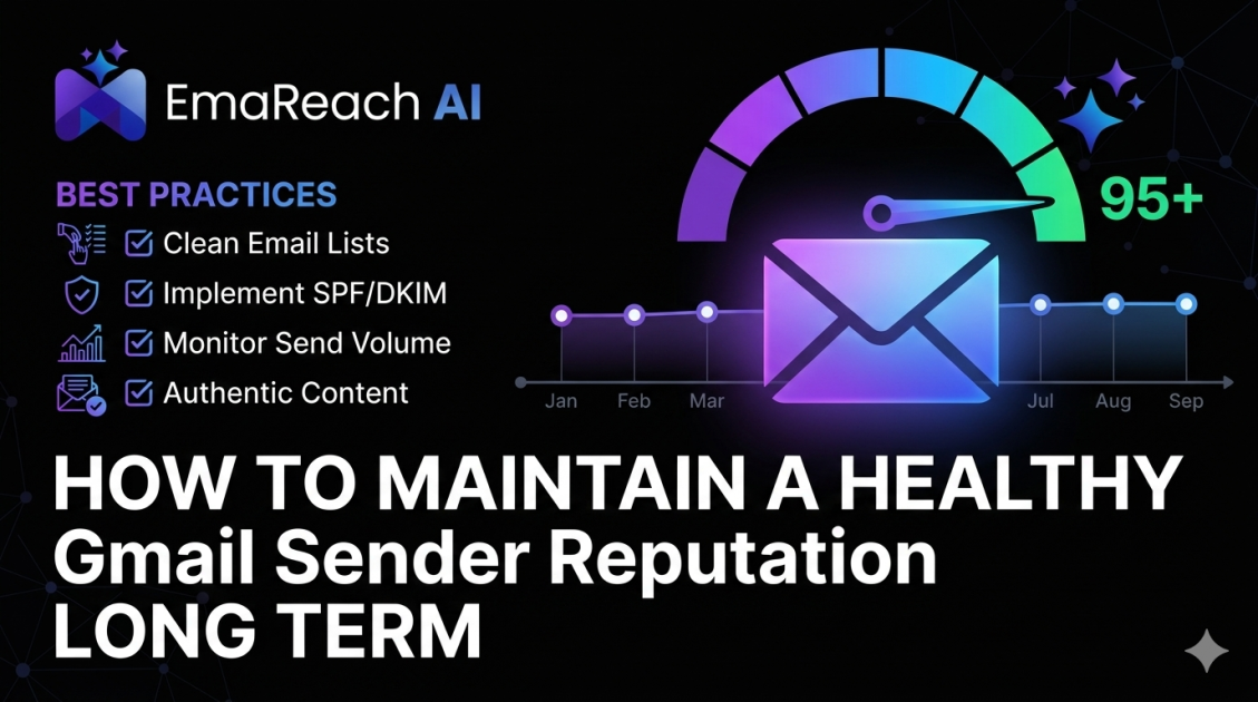 How to Maintain a Healthy Gmail Sender Reputation Long Term