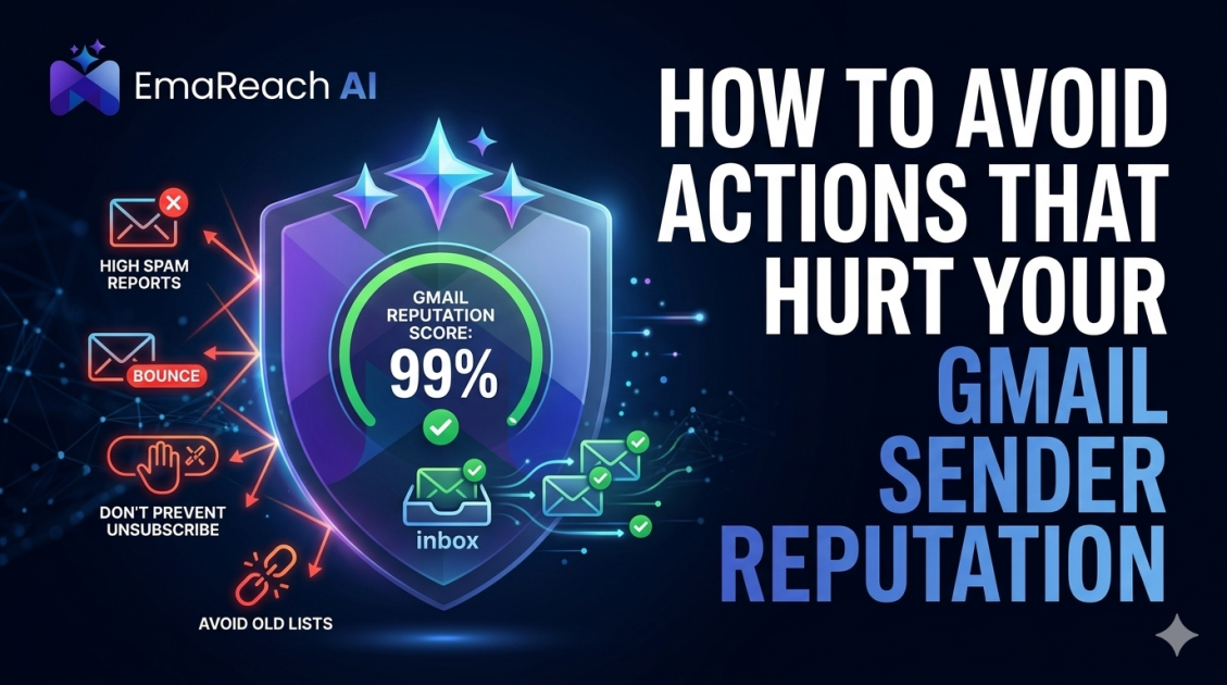 How to Avoid Actions That Hurt Your Gmail Sender Reputation