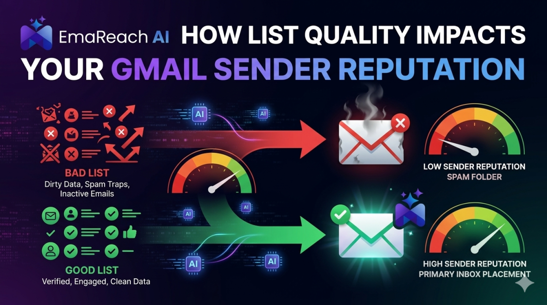 How List Quality Impacts Your Gmail Sender Reputation