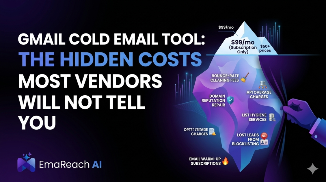 Gmail Cold Email Tool: The Hidden Costs Most Vendors Will Not Tell You