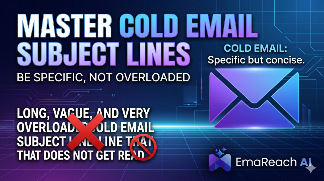 Cold Email Subject Lines: How to Be Specific Without Overloading