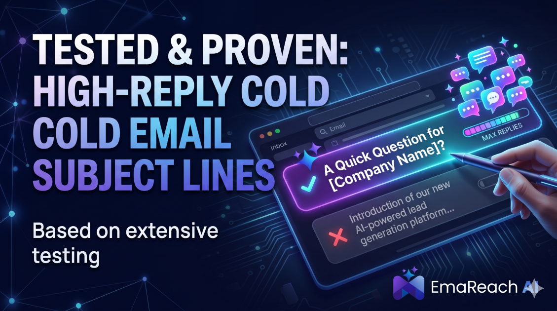 Cold Email Subject Lines That Triggered the Most Replies in Our Tests
