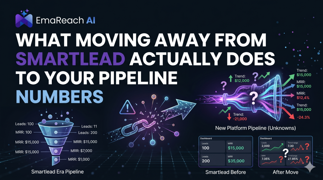 What Moving Away From Smartlead Actually Does to Your Pipeline Numbers