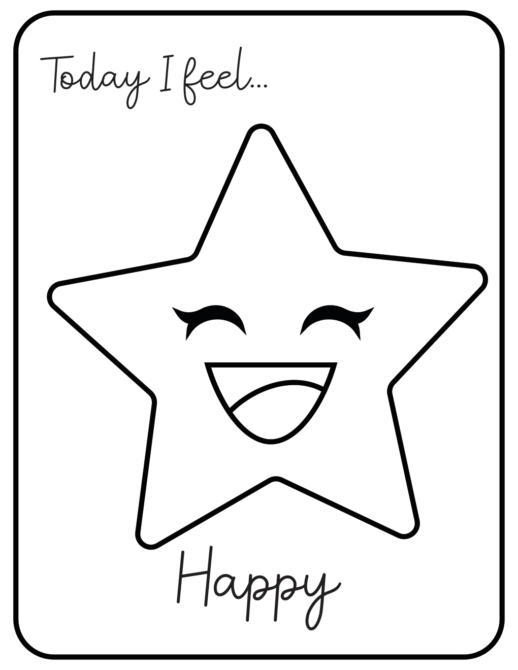 Emotion Coloring Book