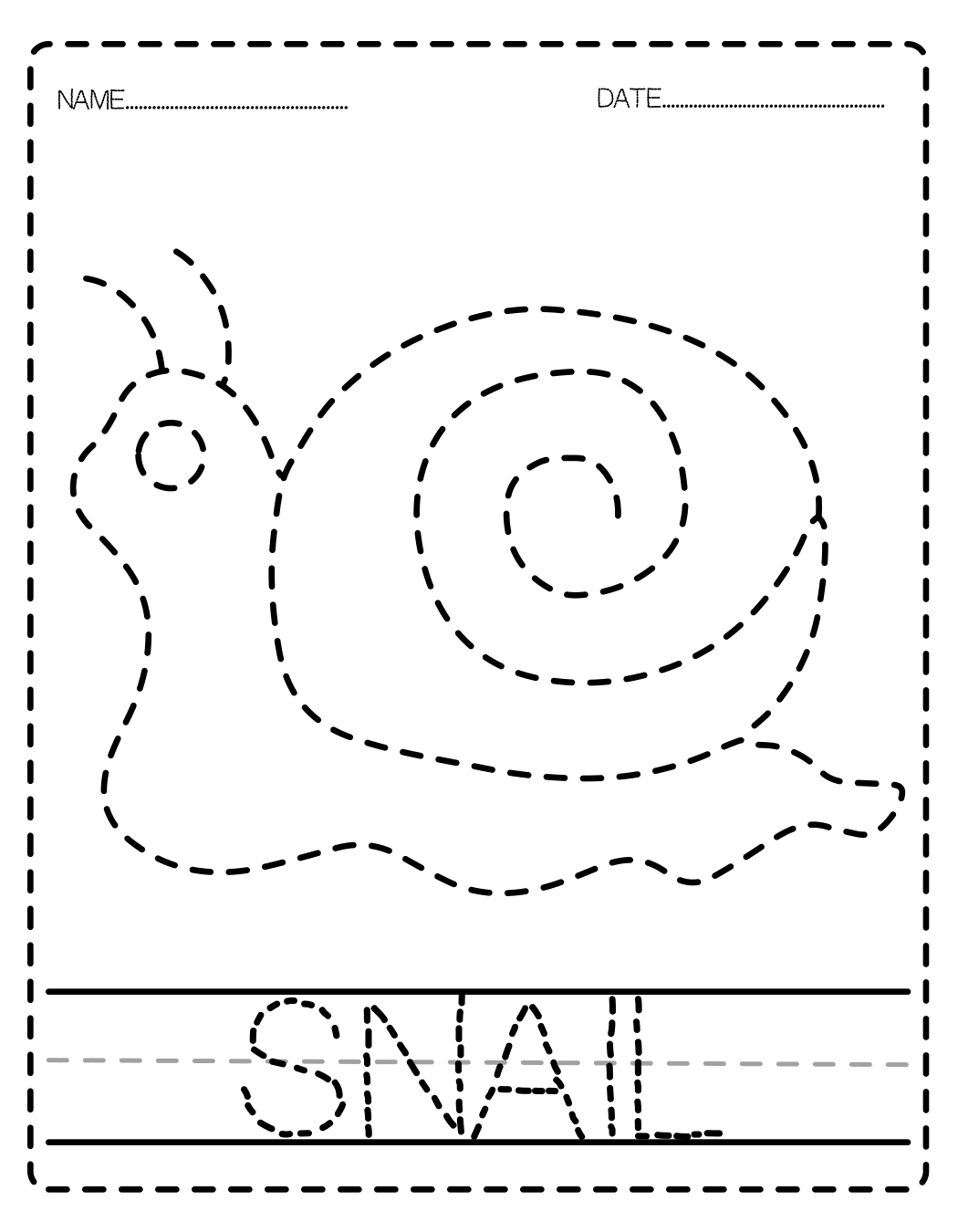 Animals Tracing Book