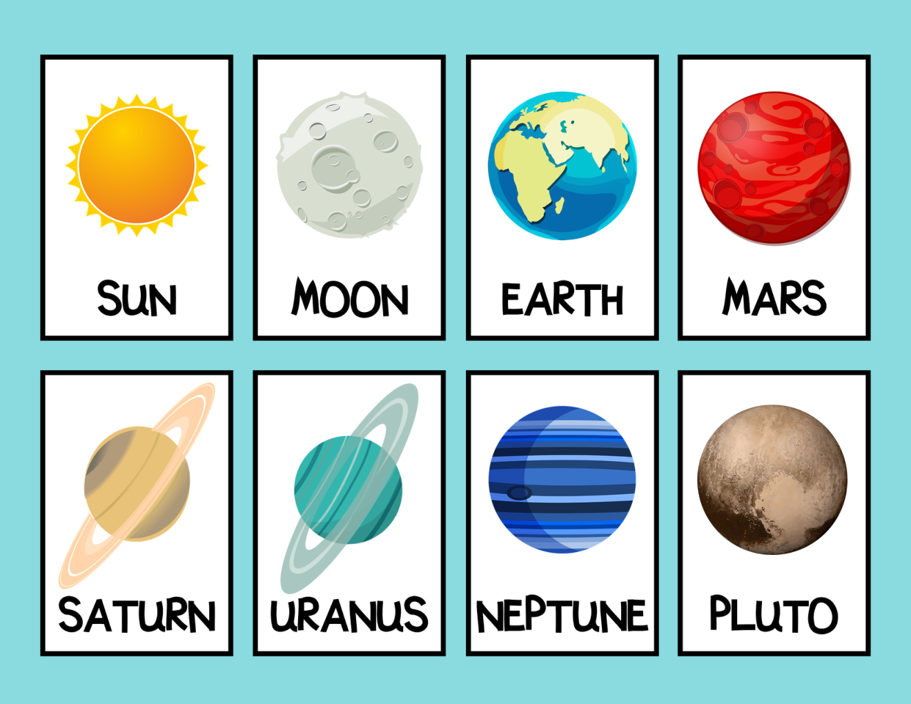 Solar System Flashcards