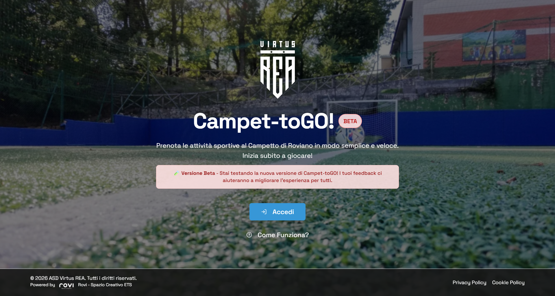 Dashboard Prenotazioni