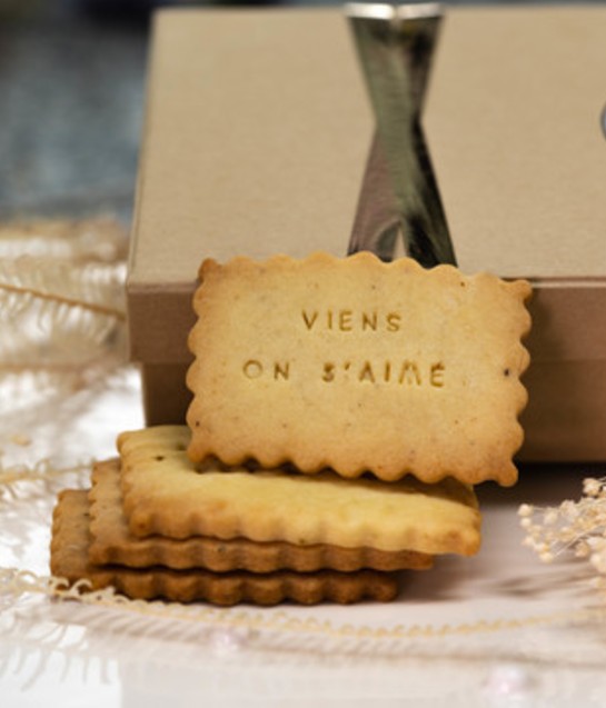 Coffrets de biscuits personnalisés