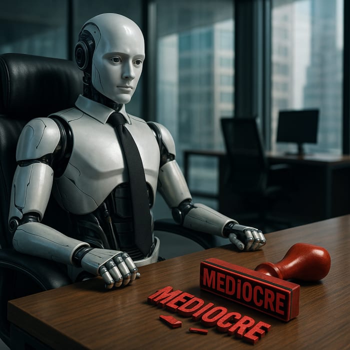 AI Isn’t Coming for Your Job. It’s Coming for Your Mediocrity