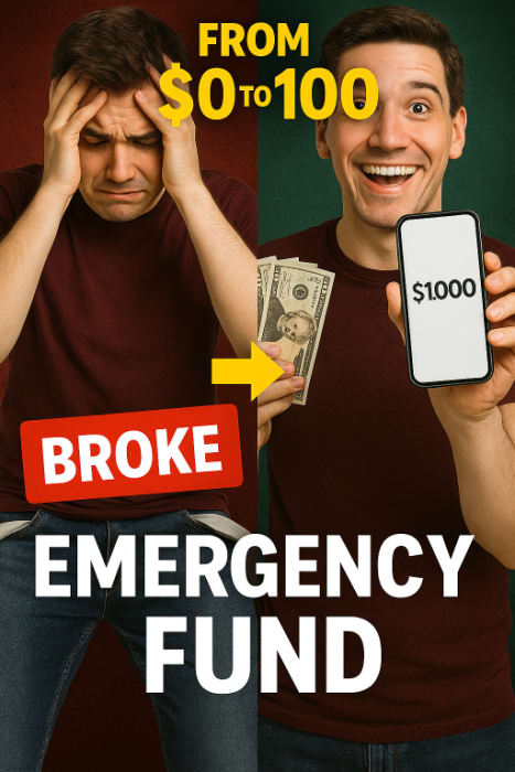 Emergency Fund: Complete Guide to Building $1,000 When Broke (2025)