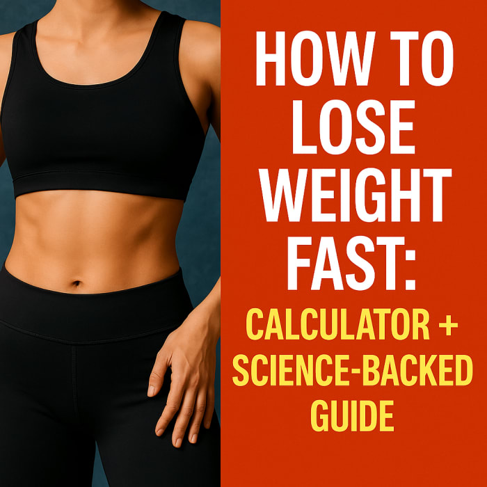 How to Lose Weight Fast: Calculator + Science-Backed Guide