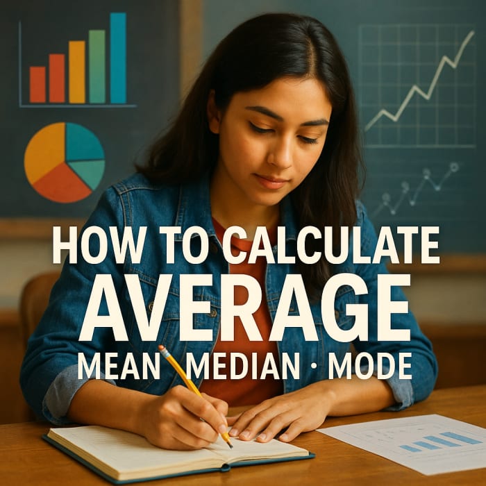 How to Calculate Average: Mean, Median & Mode Explained (2025 Guide)