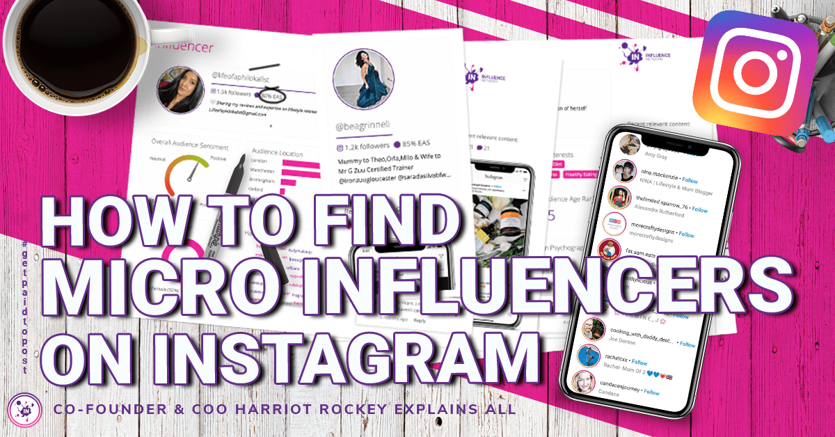 How to find micro influencers on Instagram