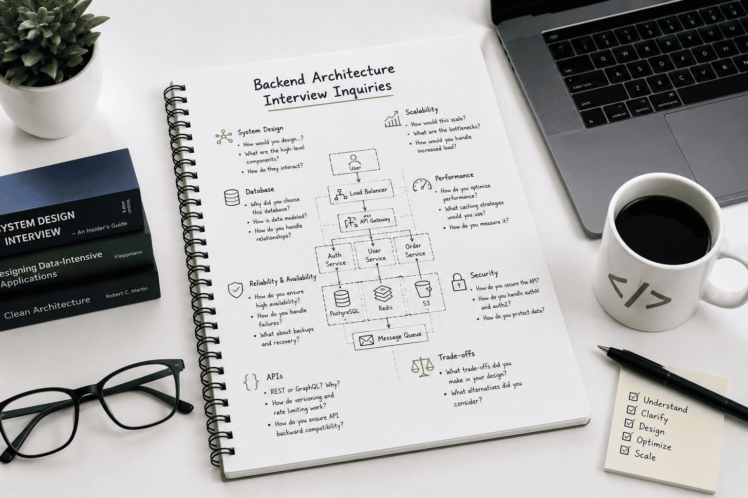 Essential Inquiries for Your Backend Architecture Interview