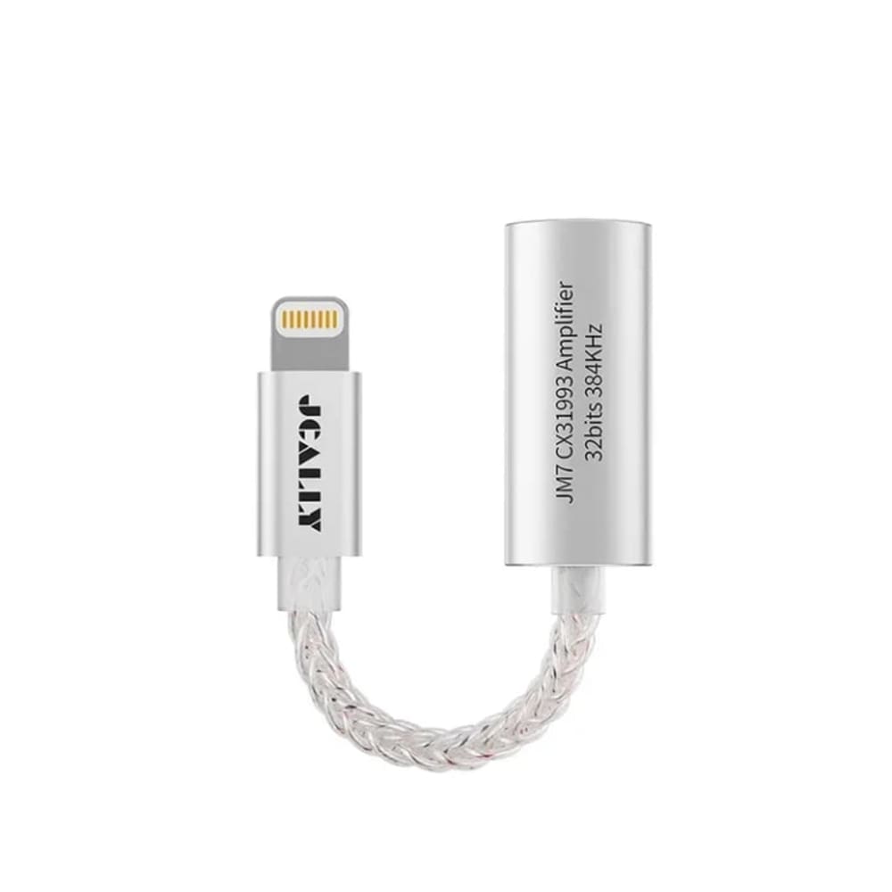 JCALLY JM7L Lightning to 3.5mm Hi-Fi DAC Audio Adapter Price in Pakistan