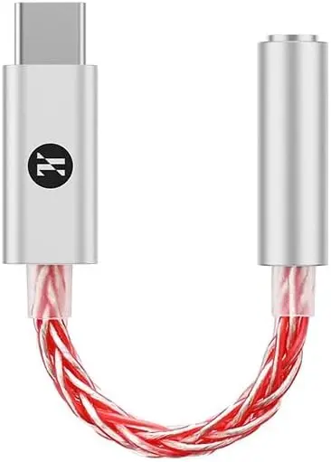 JCALLY JM6 Type-C to 3.5mm Hi-Fi DAC Audio Adapter