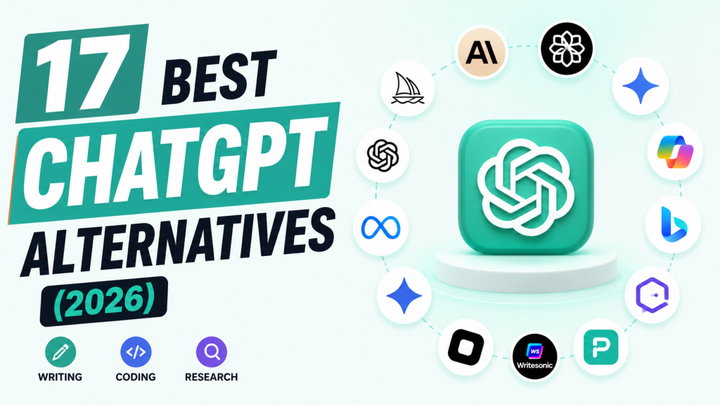 17 Best ChatGPT Alternatives (2026): Tested for Writing, Coding & Research