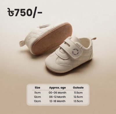 Baby Soft Sole Shoes (0–18M) – Anti-Slip