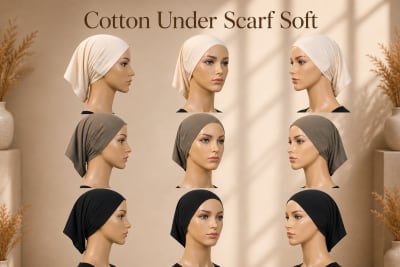 Cotton Under Scarf Soft