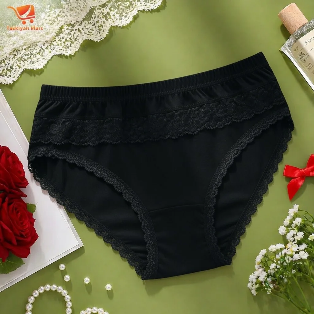 Sana Lace Trimmed Hipster Panty