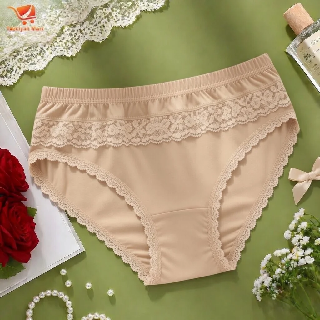 Sana Lace Trimmed Hipster Panty