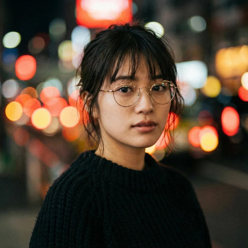 Cinematic Night Portrait