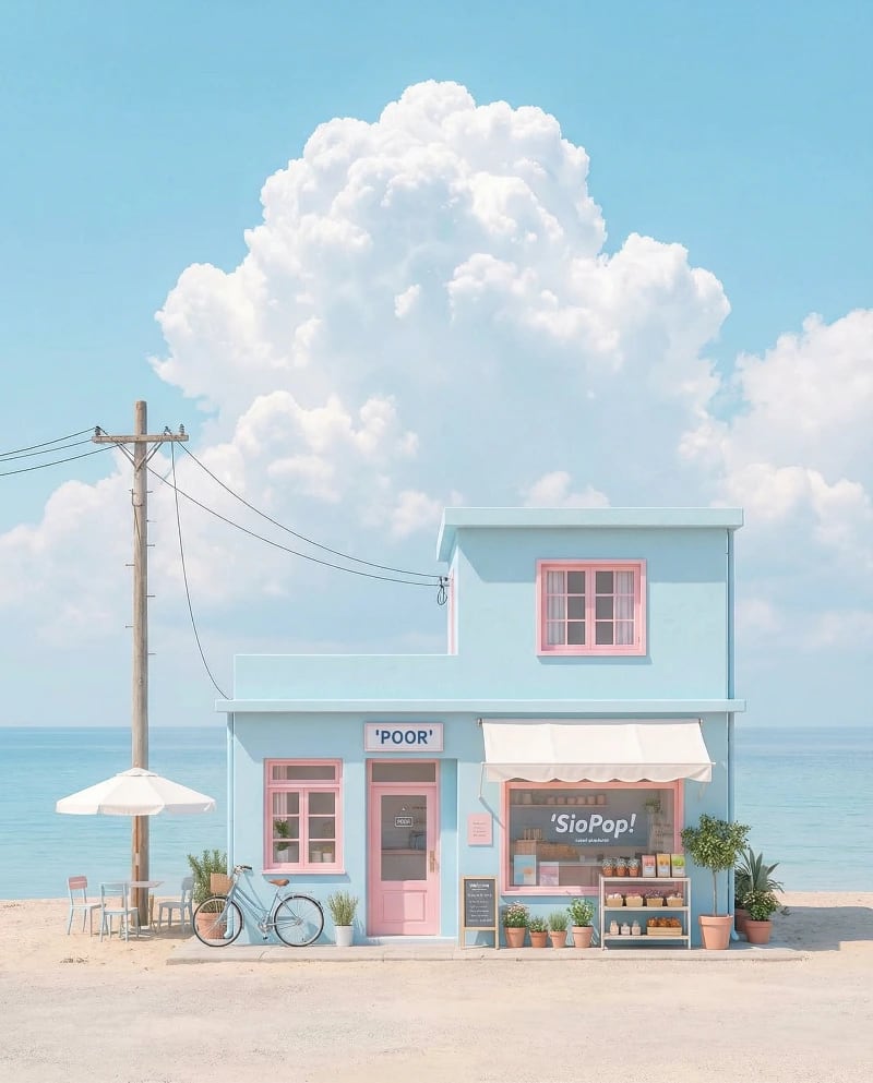 Pastel Coastal Whimsy