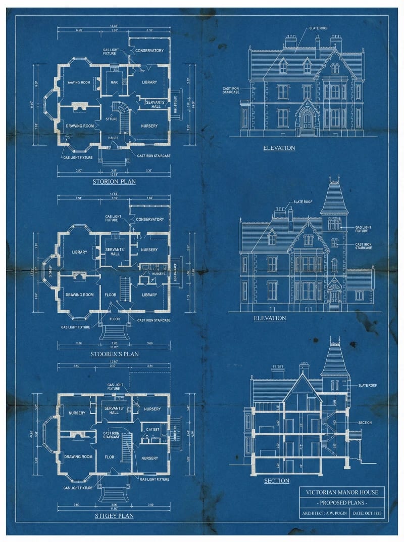 Victorian Blueprint Tech