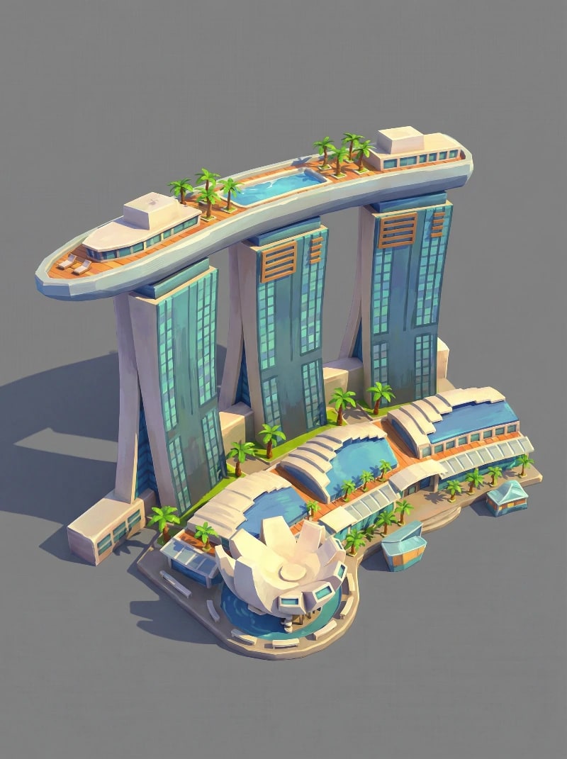 Stylized MBS 3D Chunk