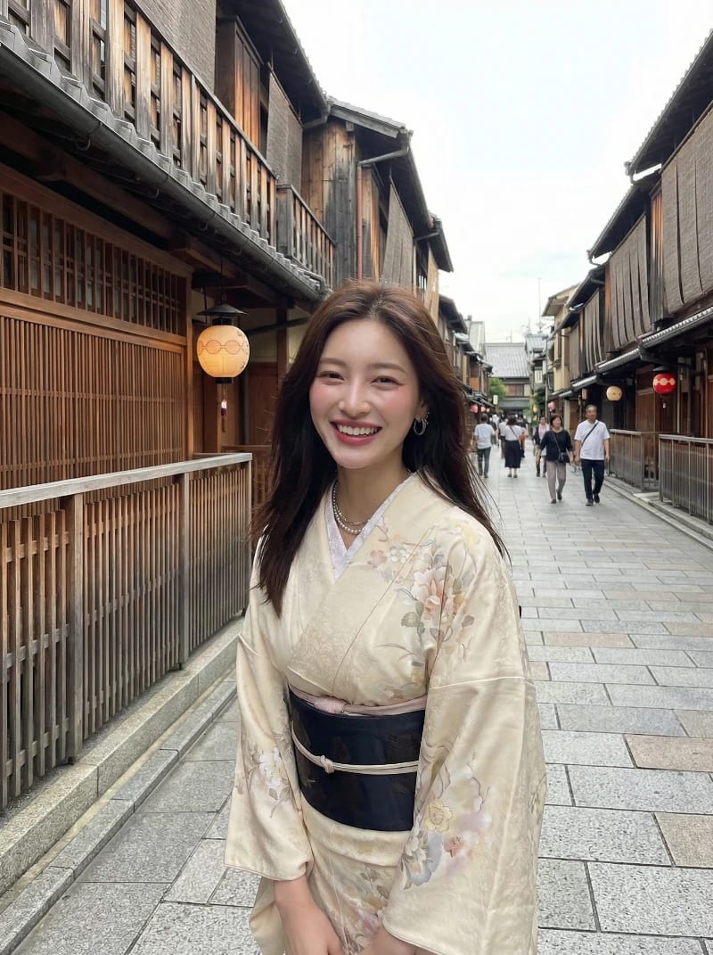 Gion Kyoto Traditional Portrait