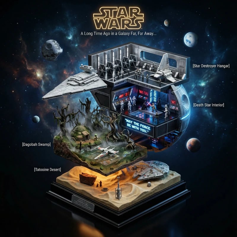 Star Wars Miniature Diorama