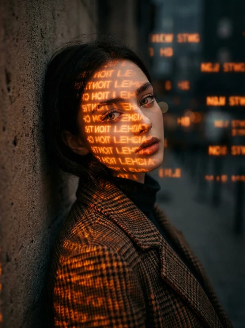 Cinematic Dark Portrait