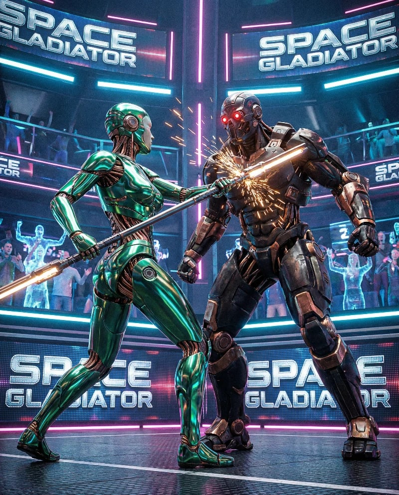 Space Gladiator Showdown