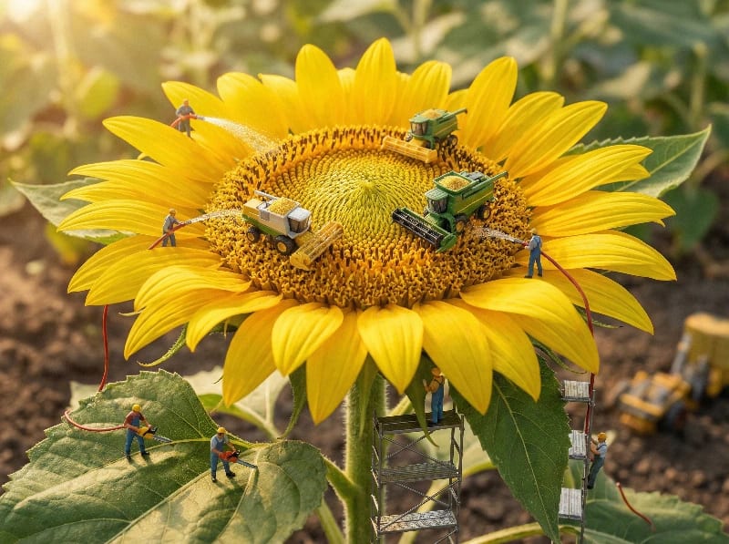 Mini Farmers Giant Sunflower