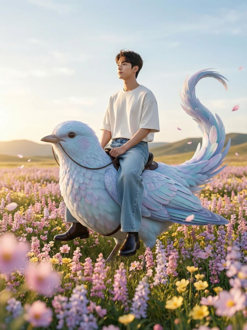 Cinematic Wildflower Fantasy