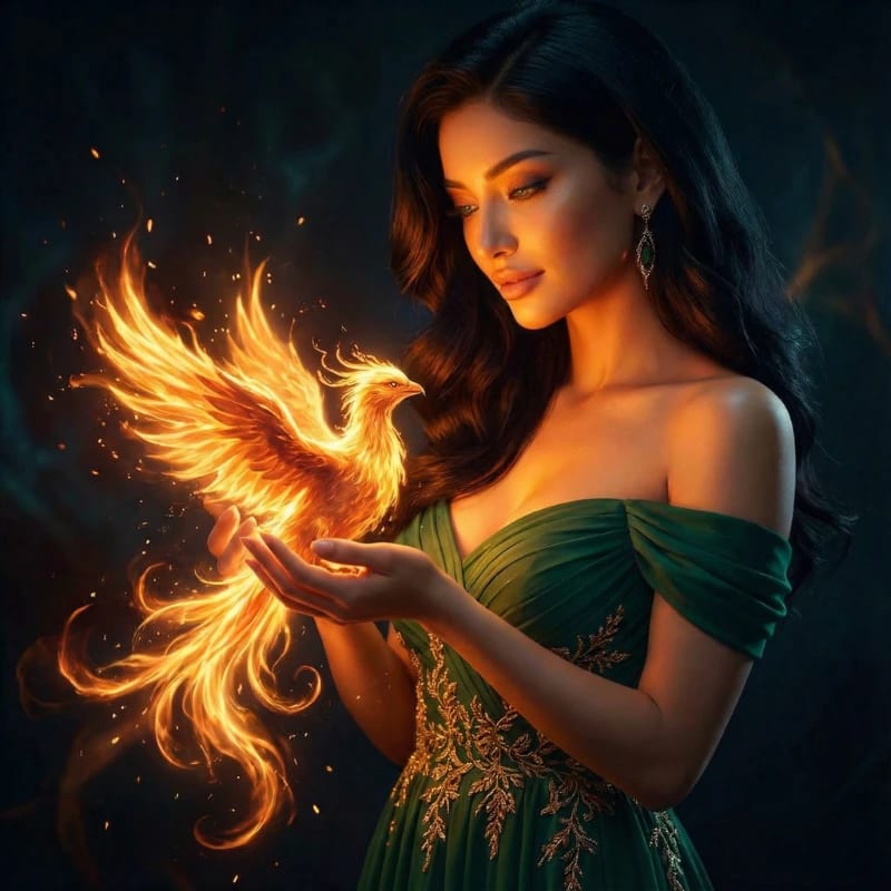 Sorceress Phoenix Glow