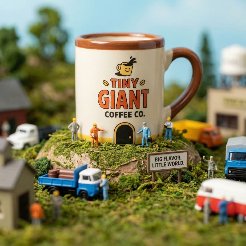 Giant Cup Tiny Whimsy