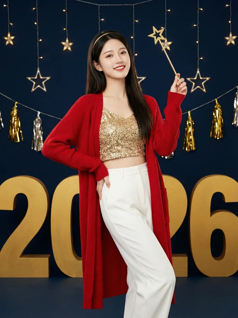 NYE Fashion Portrait