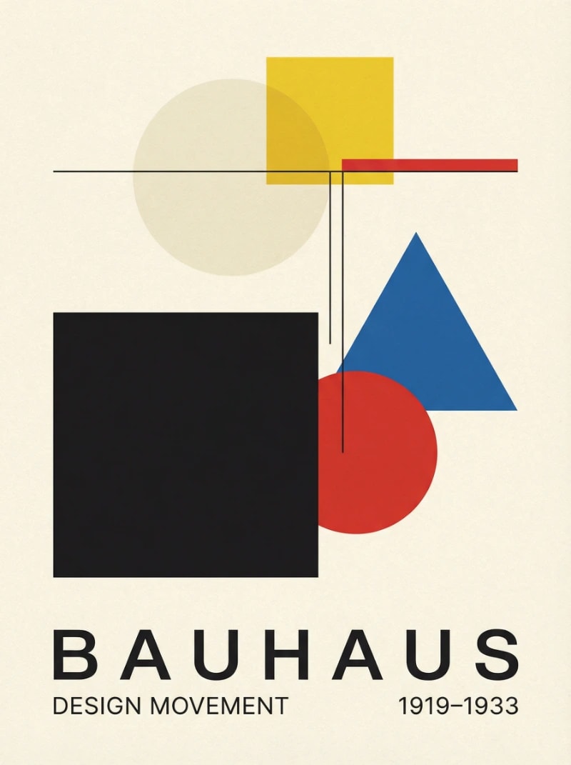 Bauhaus Minimalist Prims